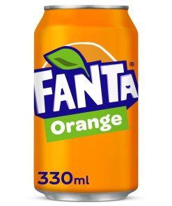 Fanta Sinas Blikjes 33cl Tray