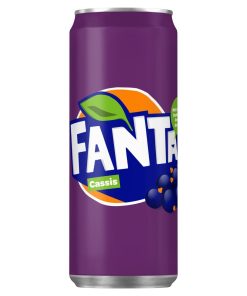 Fanta Cassis Blikjes 33cl Tray 24 Stuks