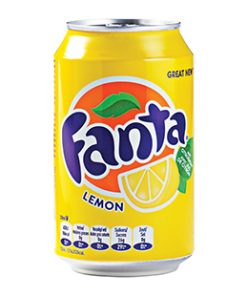 Fanta Lemon Blikjes 33cl Tray 24 Stuks (DK)