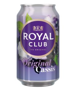 Royal Club Cassis blikjes 33cl