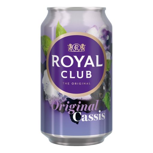Royal Club Cassis blikjes 33cl