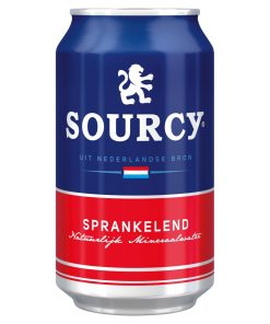 Sourcy Rood Water Blikjes 33cl