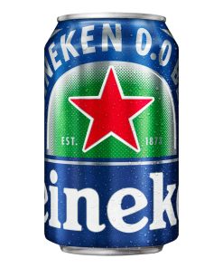 Heineken 0.0 Bier Alcoholvrij Blikjes 33cl