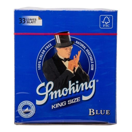 Smoking Vloeipapier King Size Blue Vloeitjes
