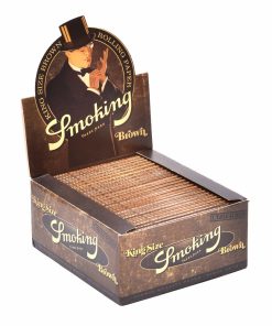 Smoking Brown King Size Vloeitjes Doos