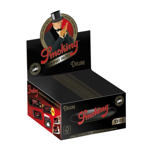 Smoking Vloeipapier De Luxe ZWART King Size Vloeitjes