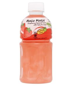 Mogu Mogu Aardbei 24 Flesjes 320ml