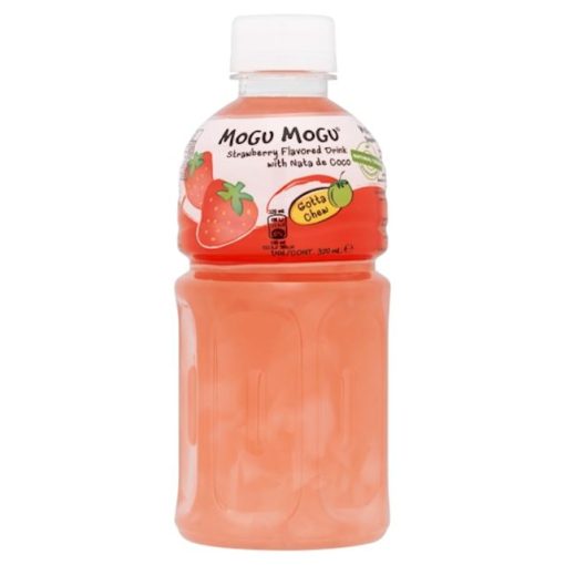 Mogu Mogu Aardbei 24 Flesjes 320ml