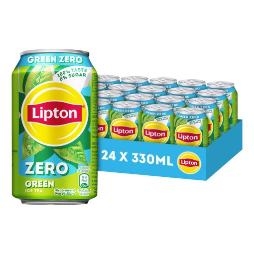 lipton-green-tea-zero-blikjes-tray