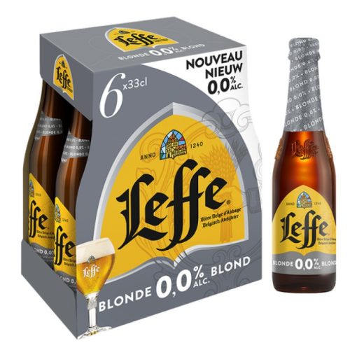 leffe blond 0.0 alcoholvrij bier krat 24 flesjes 33cl kopen