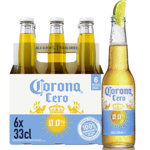 Corona Cero 0.0 Bier Flesjes 33cl Doos