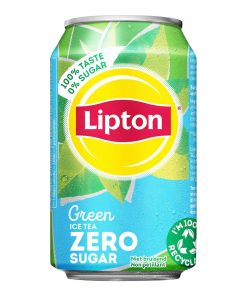 Lipton Ice Tea ZERO Green Sparkling 33cl Blikjes