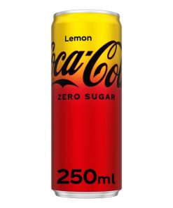 Coca Cola Zero Lemon Blikjes 25cl