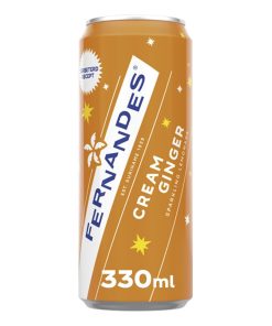 Fernandes Cream Ginger Blikjes 33cl Tray 24 Stuks