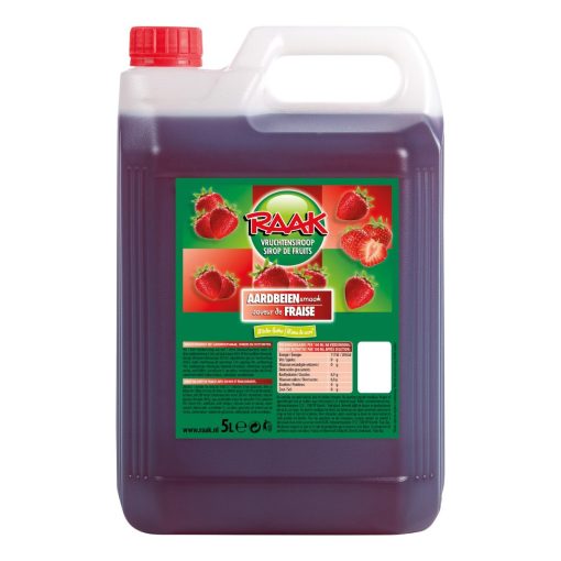 Raak Aardbeisiroop kan 5 Liter