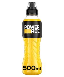 Powerade Pasion Fruit Flesjes 50cl Sportdrank
