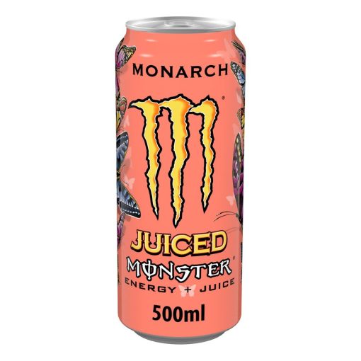 Monster Juice Monarch Energy Drink Blikjes 50cl