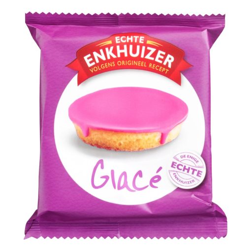 echte enkhuizer glace roze koeken 55 gram apart verpakt doos 18 stuks kopen