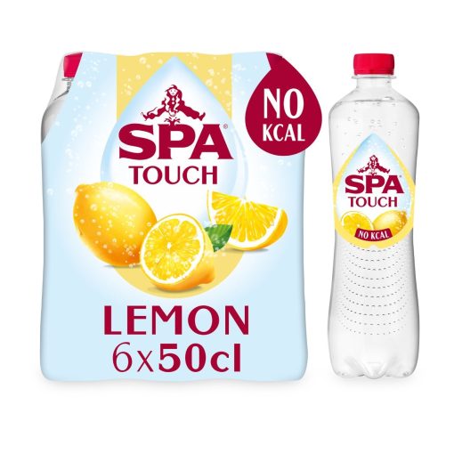 Spa Touch Lemon Flesjes 50cl Tray 6 Stuks